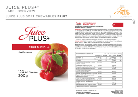 Fruit & Vegetable Blend Chewables (Healthy Starts 4-12)