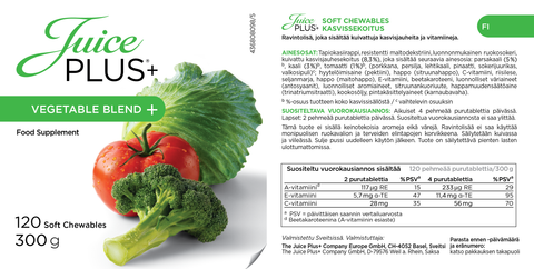 Fruit & Vegetable Blend Chewables