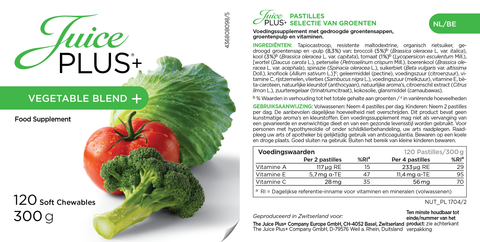 Miscela di frutta e verdura da masticare (Healthy Starts)