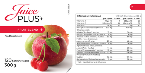 Fruit & Vegetable Blend Chewables